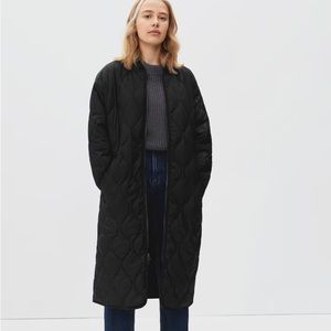 Brand new never worn! Everlane ReNew Liner Jacket, Black